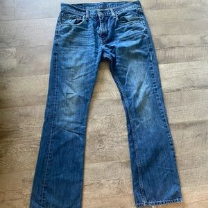 Levi Mens Jeans Dark Wash
